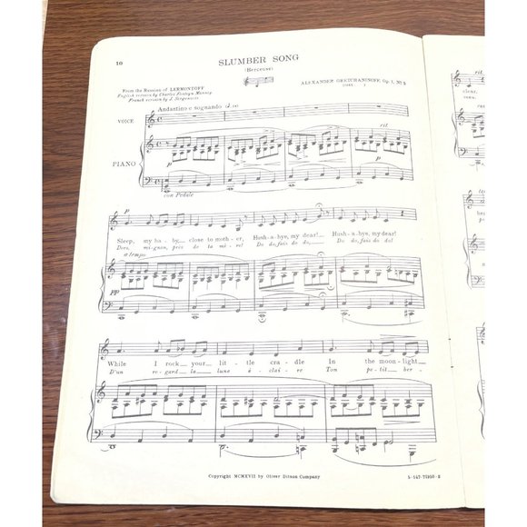 Art School Songs for School and Studio Sheet Music 1st Year Medium Low Voice - Picture 6 of 11